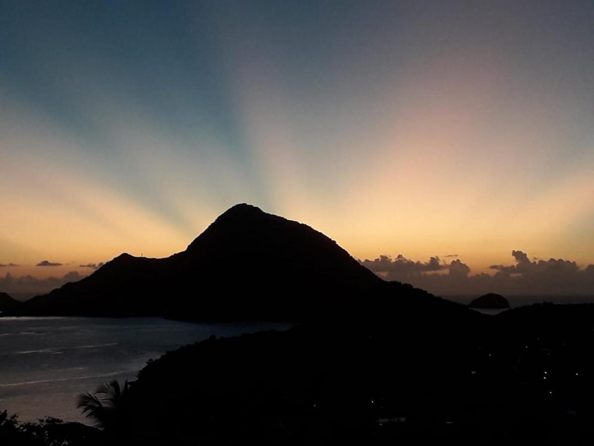 Villa KAZ ANOLI vue époustouflante sur la baie Terre-de-Bas Exterior foto