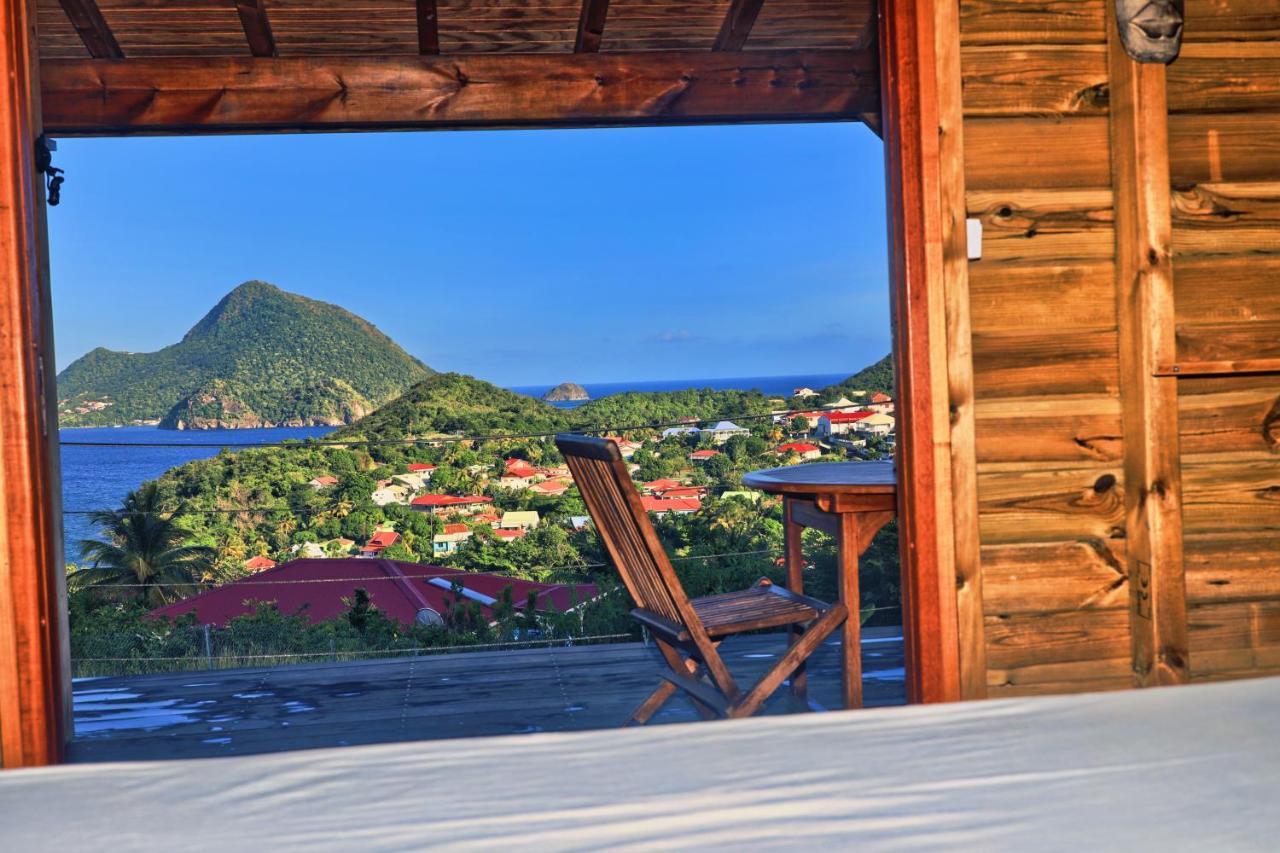Villa KAZ ANOLI vue époustouflante sur la baie Terre-de-Bas Exterior foto