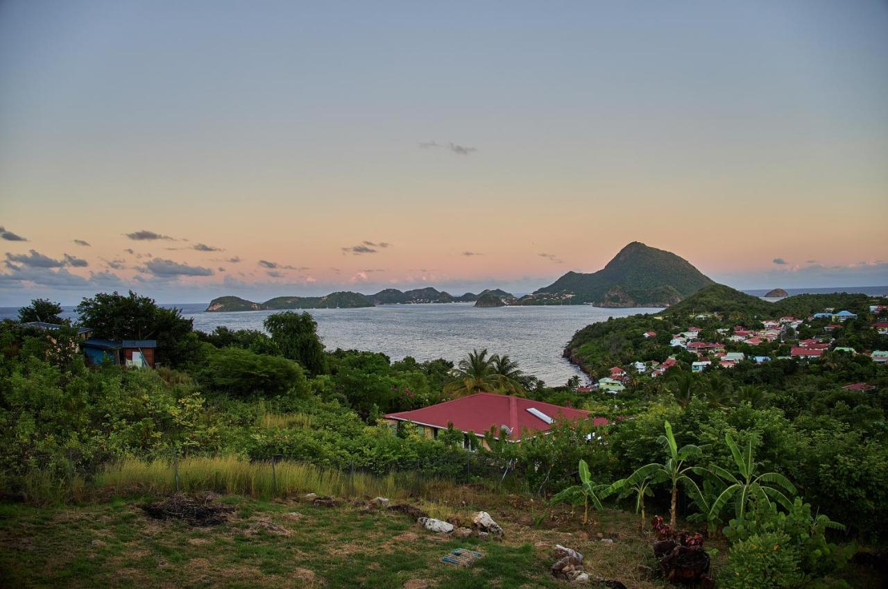 Villa KAZ ANOLI vue époustouflante sur la baie Terre-de-Bas Exterior foto