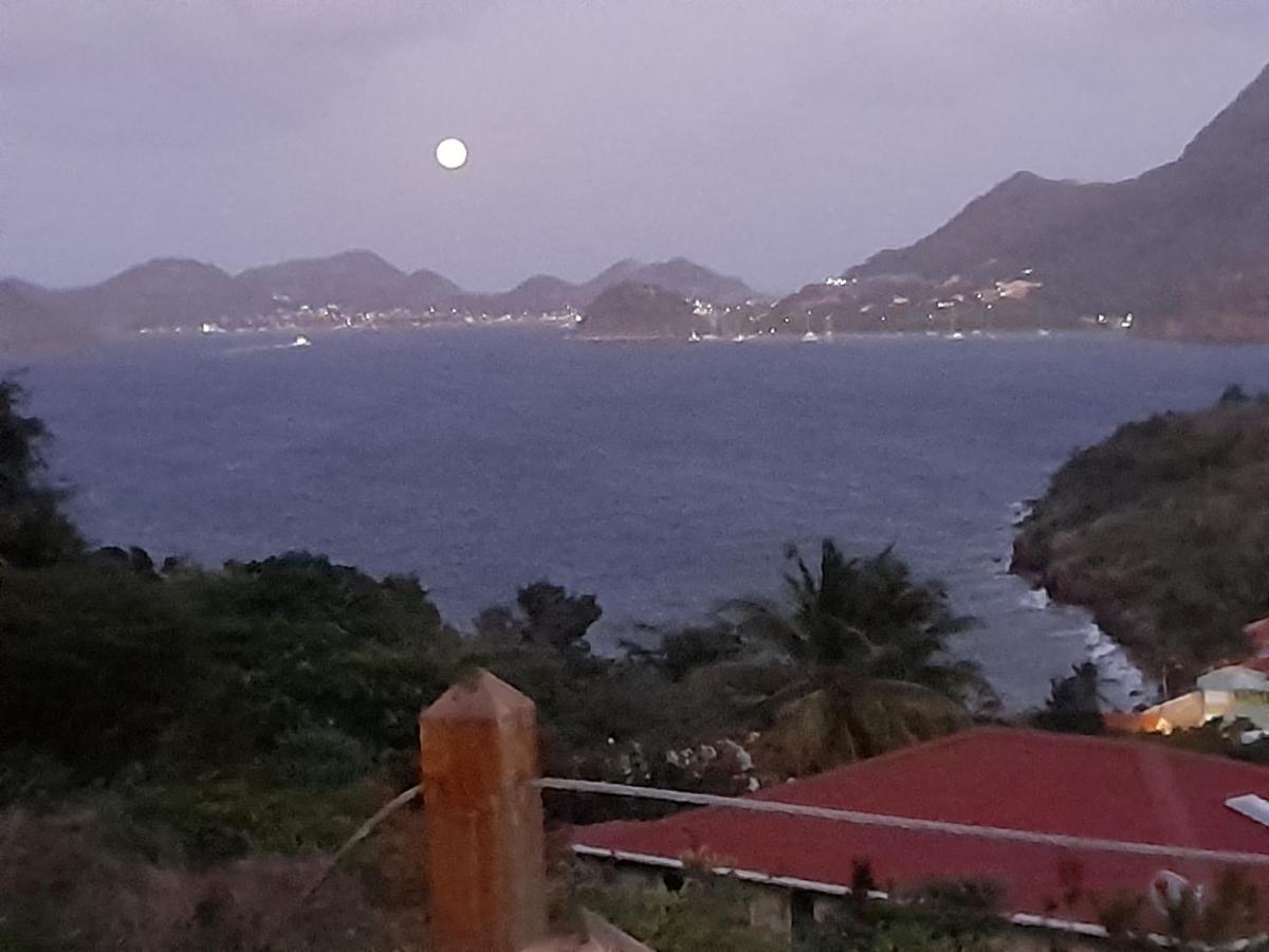 Villa KAZ ANOLI vue époustouflante sur la baie Terre-de-Bas Exterior foto