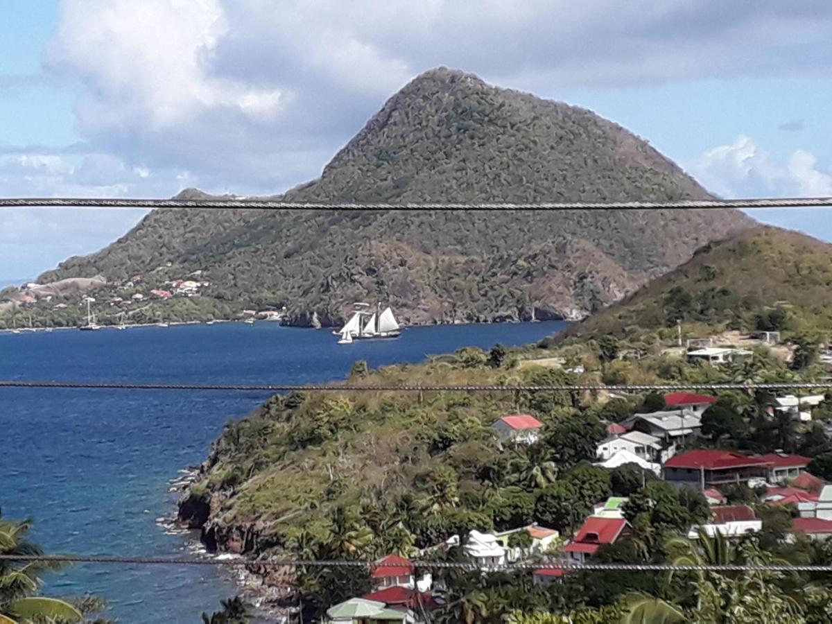 Villa KAZ ANOLI vue époustouflante sur la baie Terre-de-Bas Exterior foto