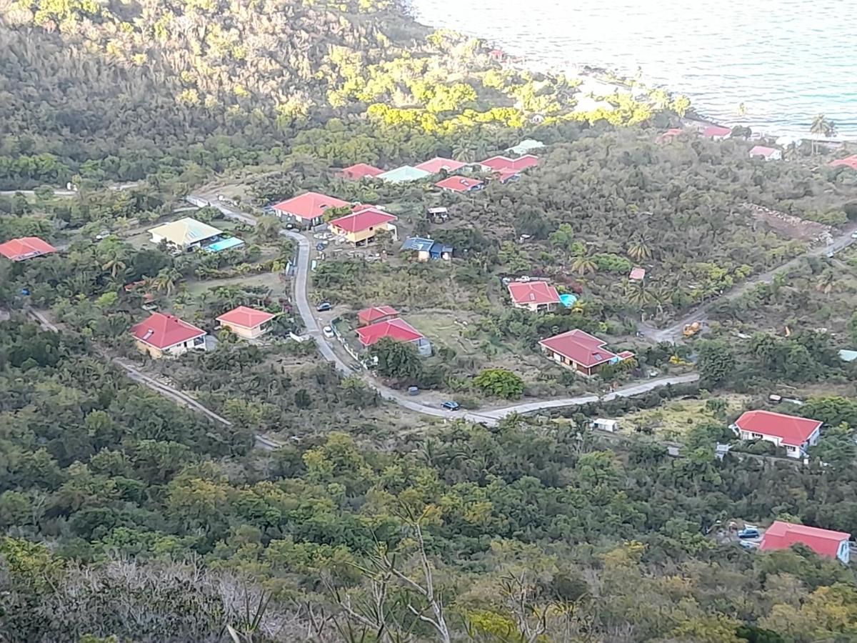 Villa KAZ ANOLI vue époustouflante sur la baie Terre-de-Bas Exterior foto