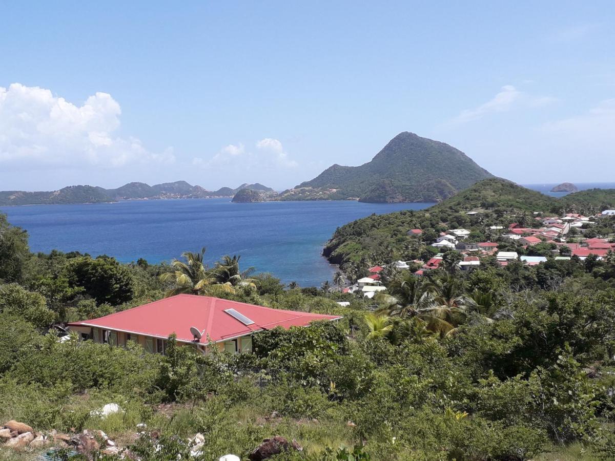 Villa KAZ ANOLI vue époustouflante sur la baie Terre-de-Bas Exterior foto