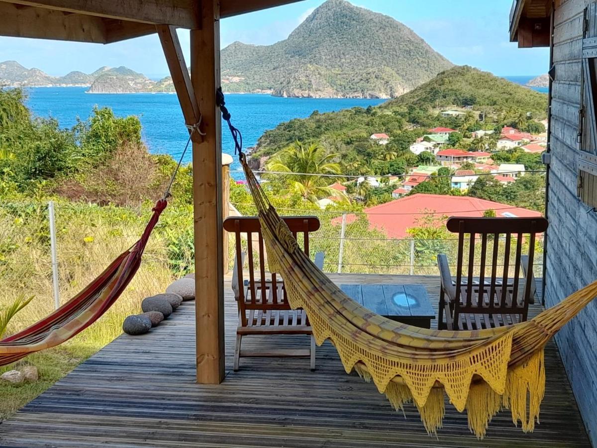 Villa KAZ ANOLI vue époustouflante sur la baie Terre-de-Bas Exterior foto