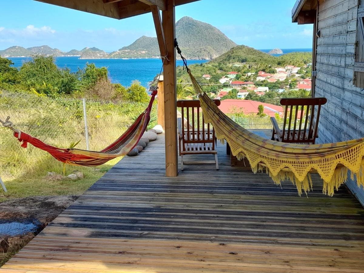 Villa KAZ ANOLI vue époustouflante sur la baie Terre-de-Bas Exterior foto