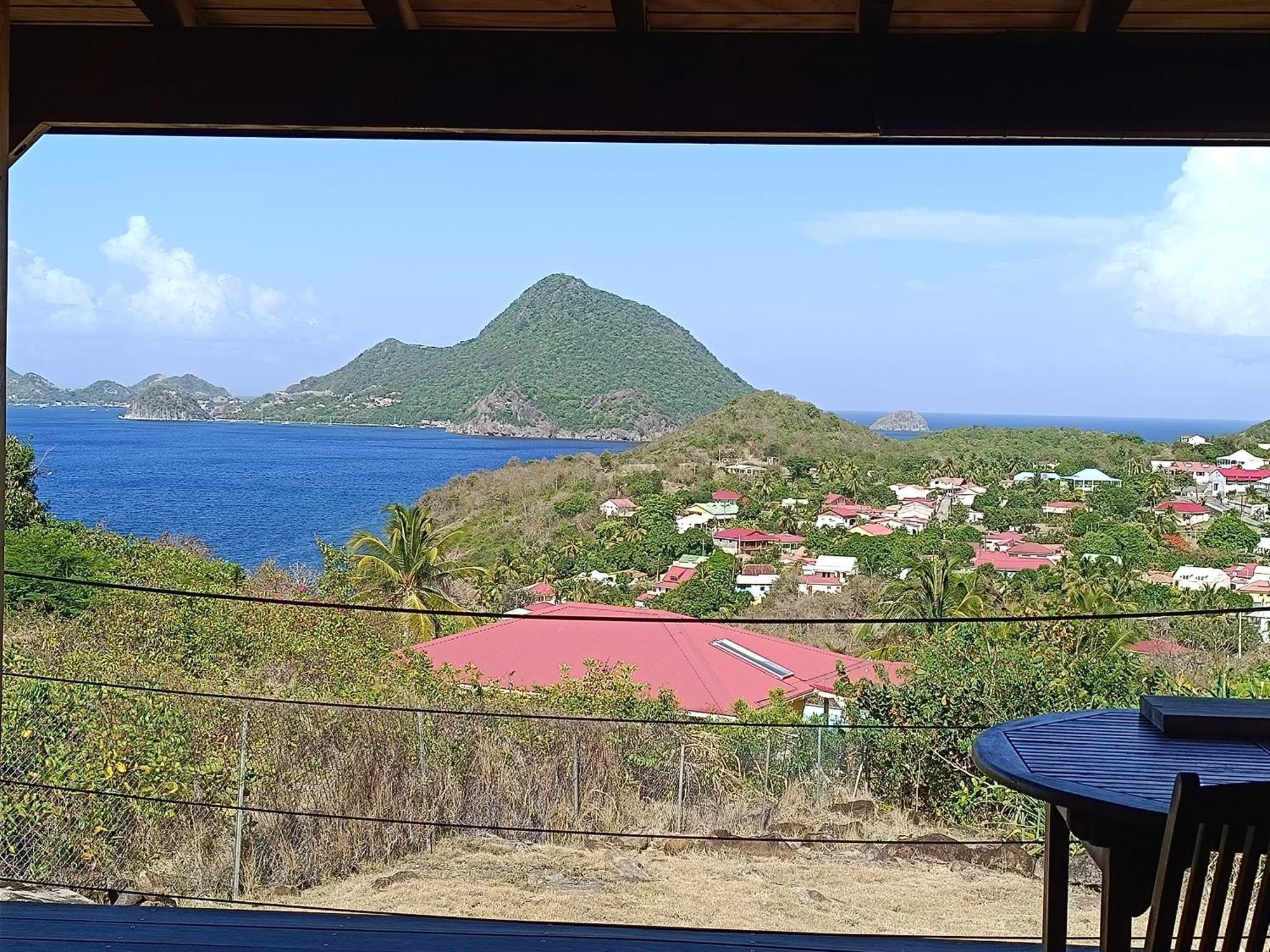Villa KAZ ANOLI vue époustouflante sur la baie Terre-de-Bas Exterior foto