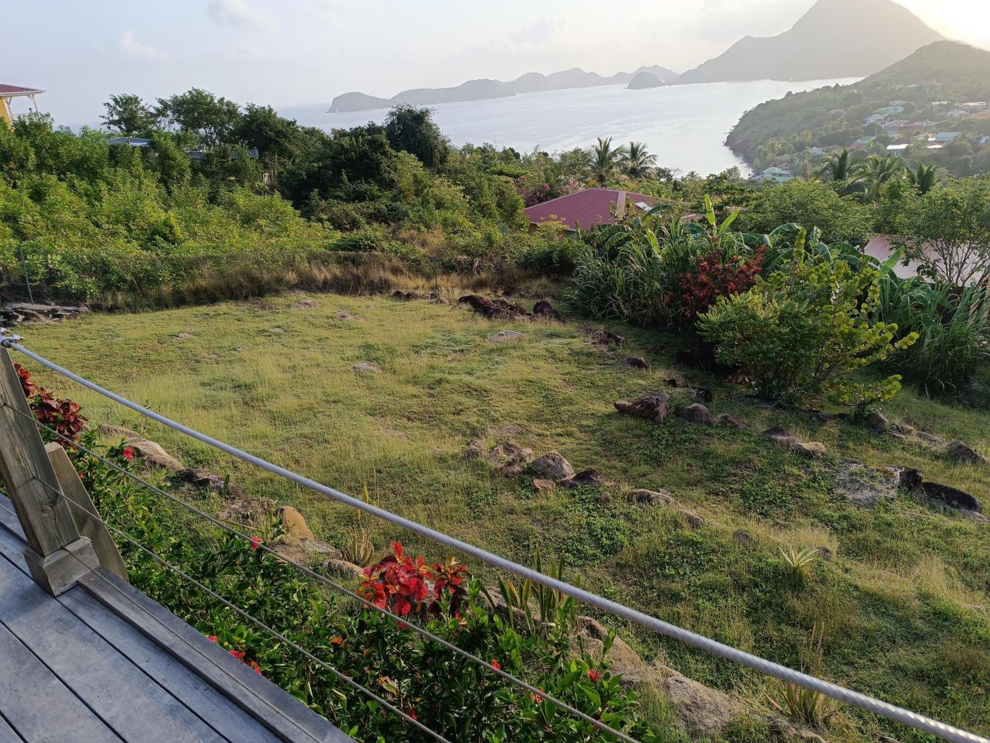 Villa KAZ ANOLI vue époustouflante sur la baie Terre-de-Bas Exterior foto